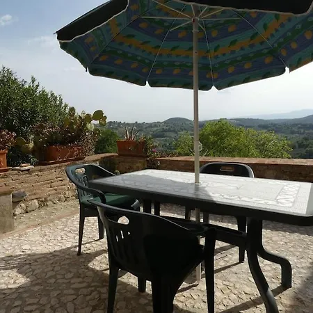 Scappo In Umbria, Bellavista 아파트 *